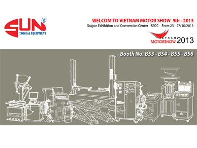 Công ty TNHH SUN tham gia triển lãm Việt Nam Motorshow năm 2013